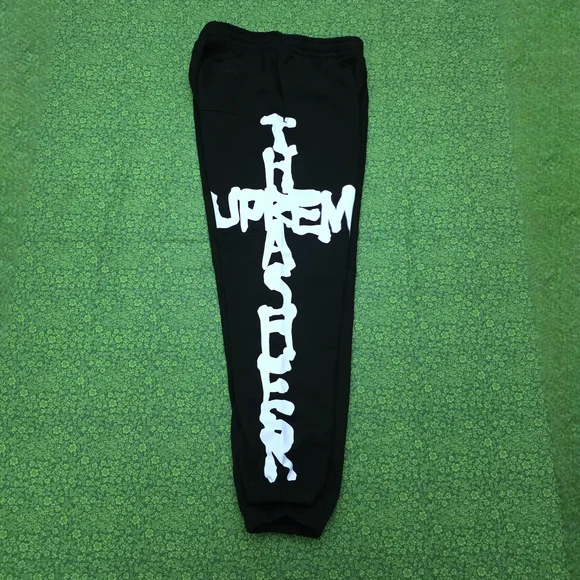 Black Thrasher Sweatpants - Picture 3 of 5